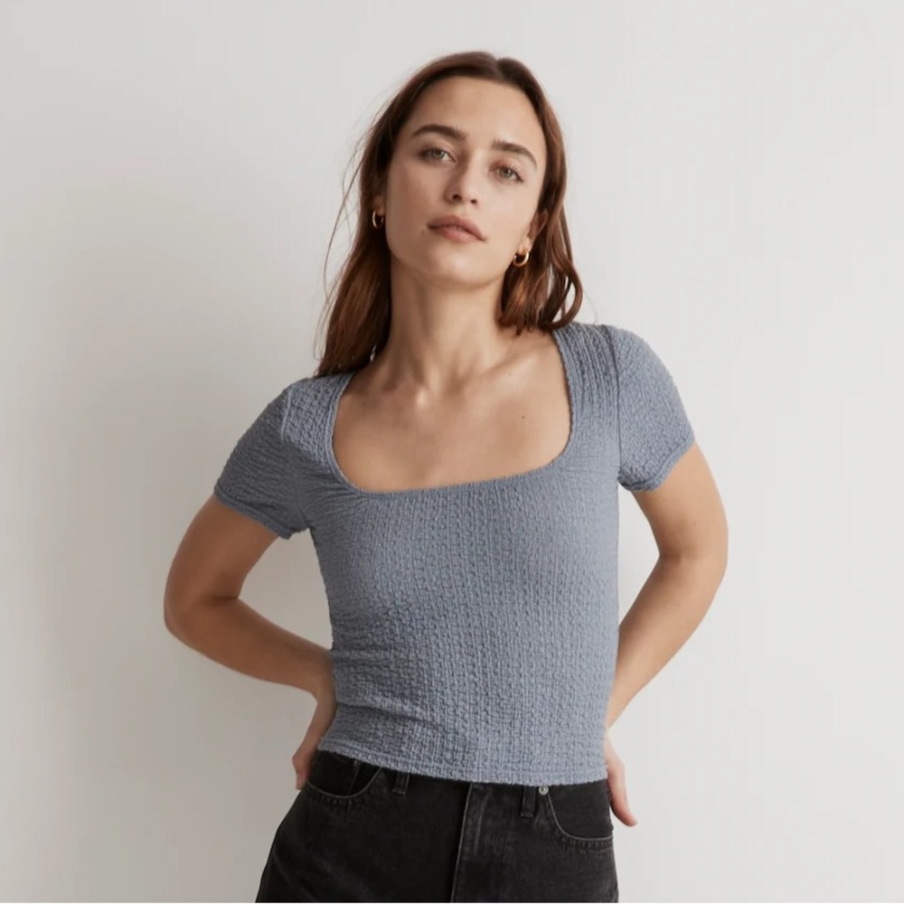 Madewell Popcorn Top